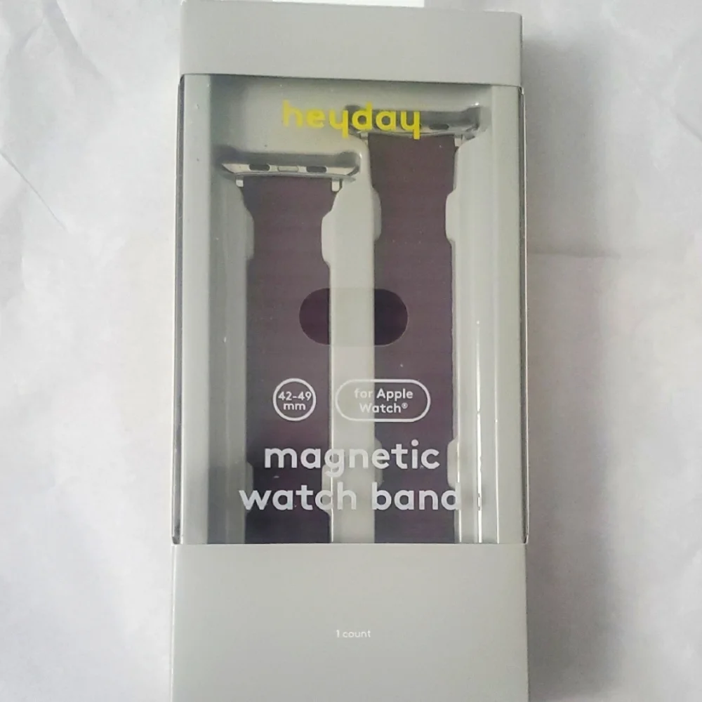 Heyday Dark Purple Magnetic Watch Band 42-49mm  New In Box !